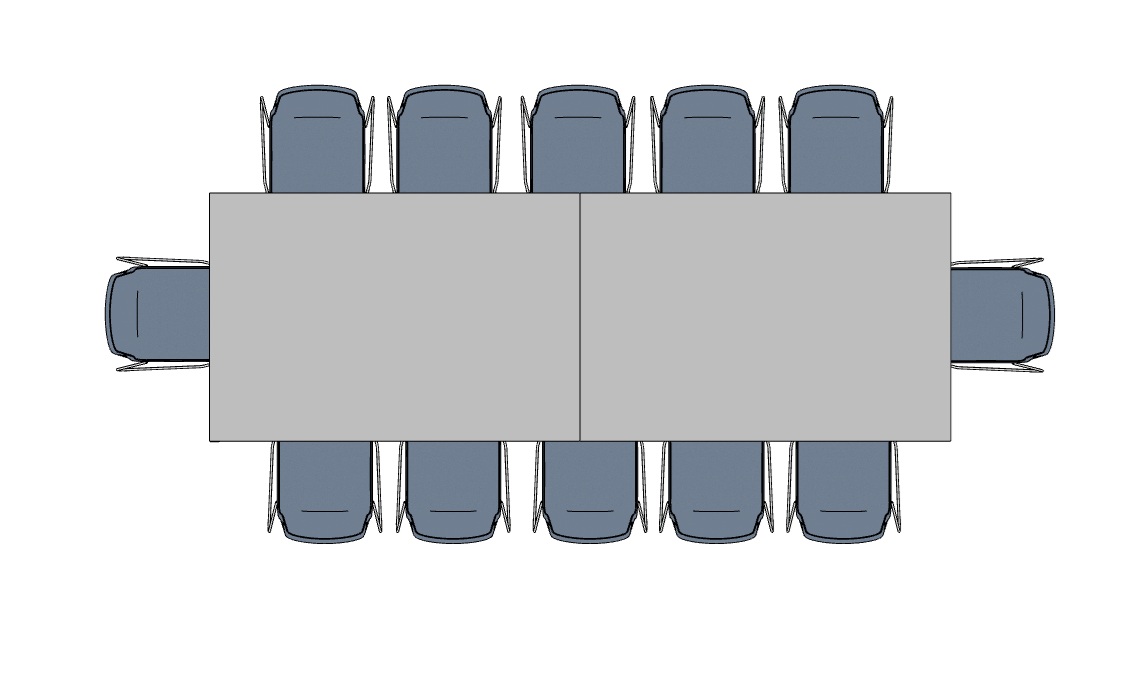 Jednací stůl GATE GATE 140X360 SUNRISE